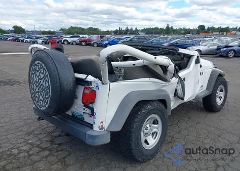 2005 Jeep Wrangler X from USA, damaged, VIN 1J4FA39S65P348486